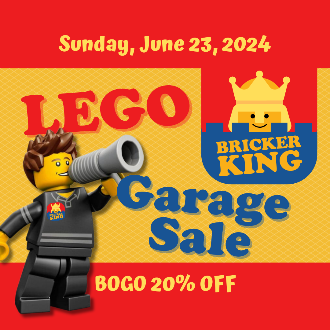 LEGO Garage Sale Sunday June 23 2024 Bricker King
