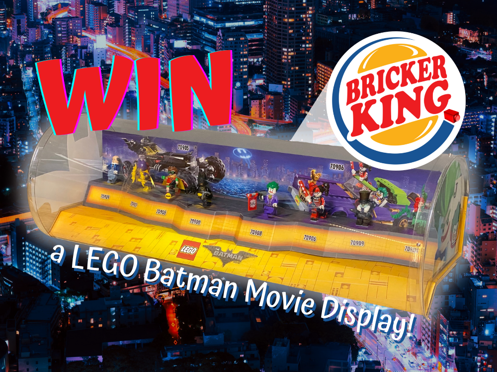 WIN a LEGO Batman Movie Display!