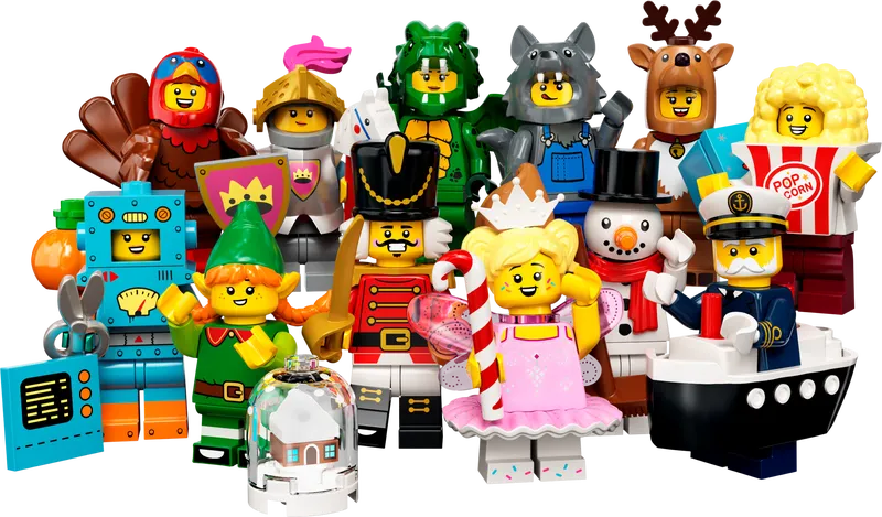 Display for LEGO Minifigure Series 23 (71034)