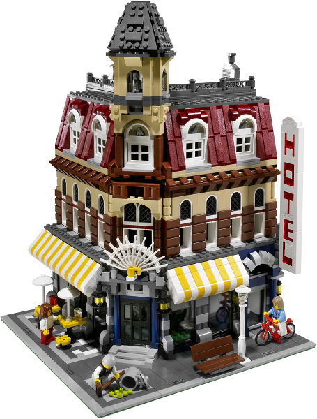 Display for LEGO Creator Café Corner {Cafe} 10182