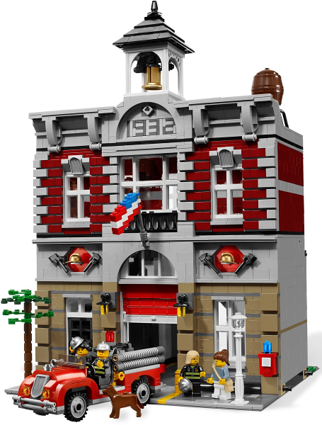 Display for LEGO Creator Fire Brigade 10197