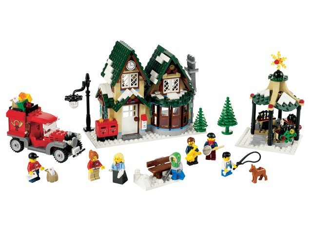 Display for LEGO Creator Winter Village Post Office 10222
