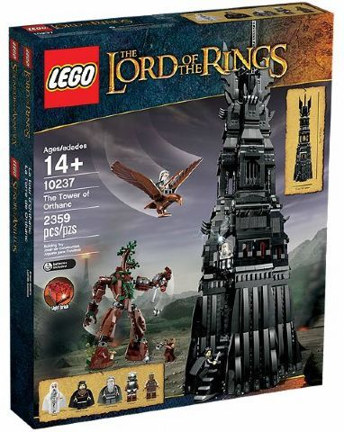 Box art for LEGO The Hobbit and The Lord of the Rings The Tower of Orthanc 10237