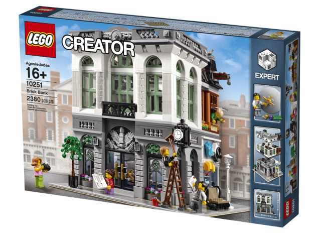 Box art for LEGO Creator Brick Bank 10251