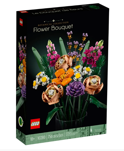 Box art for LEGO Creator Flower Bouquet 10280