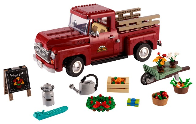 Display for LEGO Creator Pickup Truck 10290