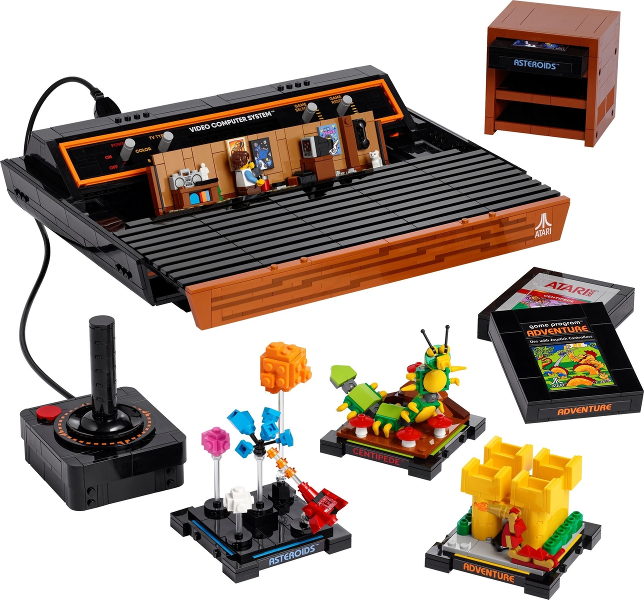 Display for LEGO Creator Atari 2600 Video Computer System 10306