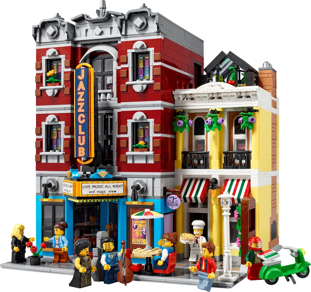 Display for LEGO Creator Jazz Club 10312