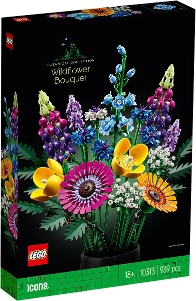 Box art for LEGO Creator Wildflower Bouquet 10313