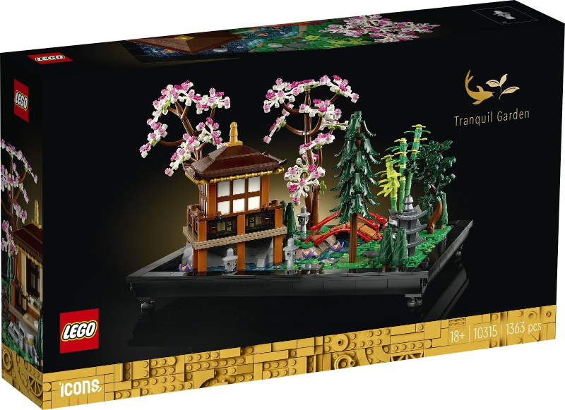 Box art for LEGO Creator Tranquil Garden 10315