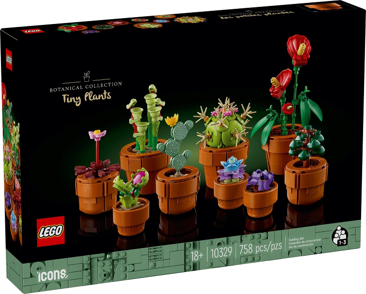 Box art for LEGO Creator Tiny Plants 10329