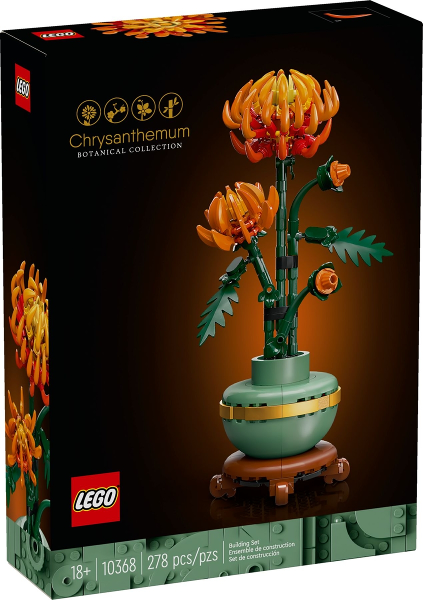 Box art for LEGO Creator Chrysanthemum 10368