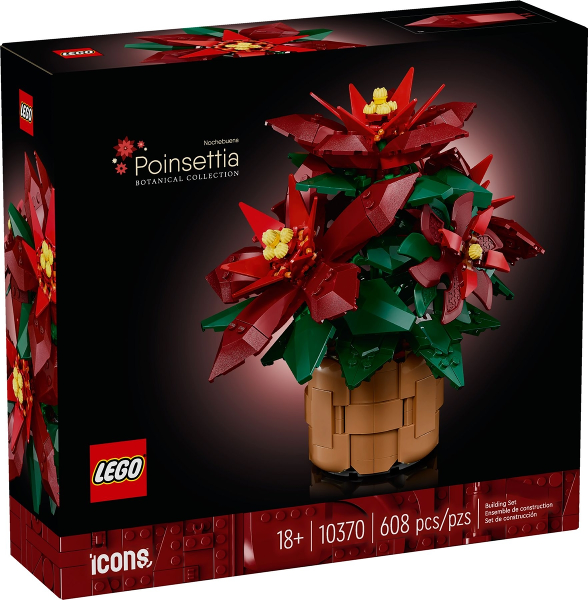 Box art for LEGO Creator Poinsettia 10370