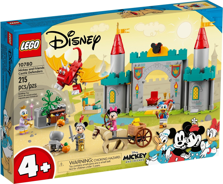 Box art for LEGO Disney Mickey and Friends Castle Defenders 10780