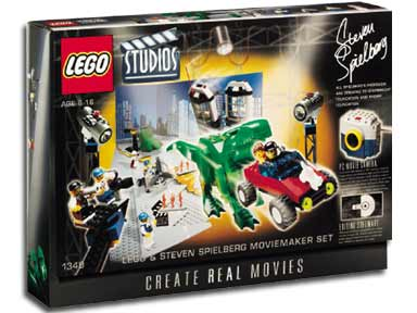 Box art for LEGO Studios Steven Spielberg Moviemaker Set 1349