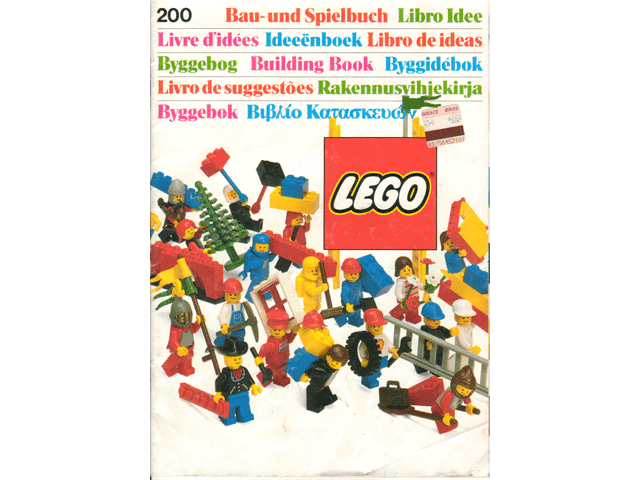 Cover for LEGO Idea Book 200  200