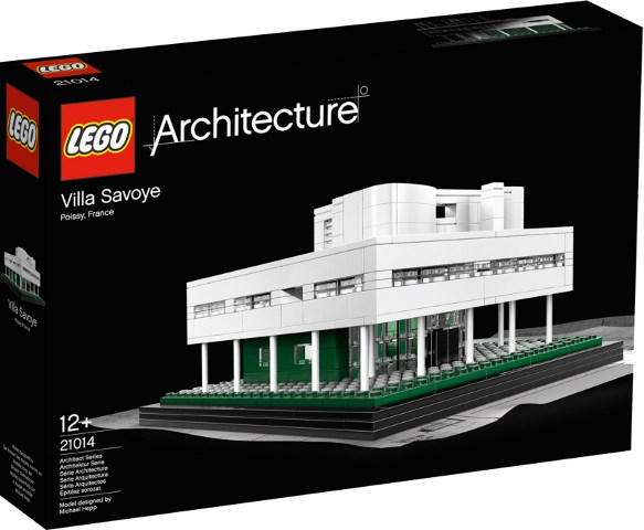 Box art for LEGO Architecture Villa Savoye 21014
