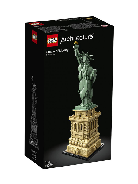 Box art for LEGO Architecture Statue of Liberty 21042