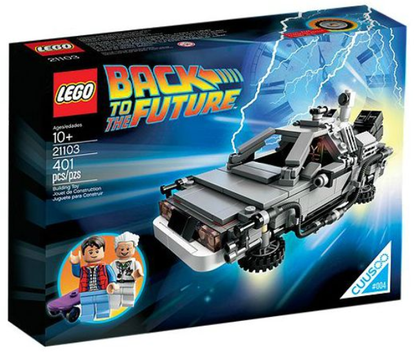 21103 LEGO Ideas The DeLorean Time Machine 21103 – Bricker King