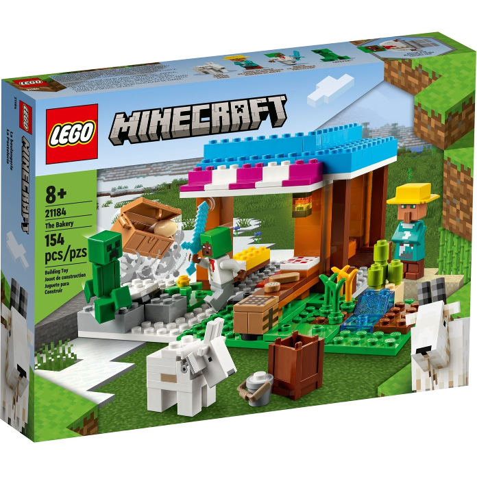 Box art for LEGO Minecraft The Bakery 21184