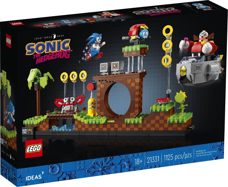 Box art for LEGO LEGO Ideas (CUUSOO) Sonic the Hedgehog, Green Hill Zone 21331