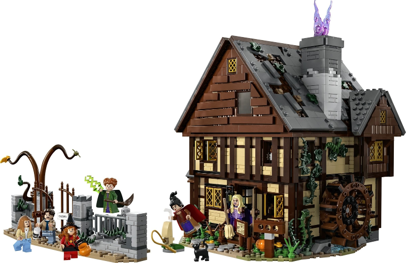 Display for LEGO LEGO Ideas (CUUSOO) Disney Hocus Pocus: The Sanderson Sisters' Cottage 21341