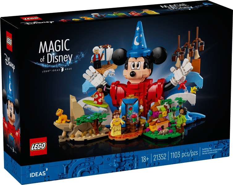 Box art for LEGO LEGO Ideas (CUUSOO) Magic of Disney 21352