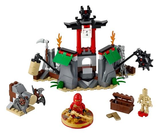 Display for LEGO NINJAGO Mountain Shrine 2254