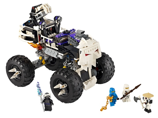 Display for LEGO NINJAGO Skull Truck 2506