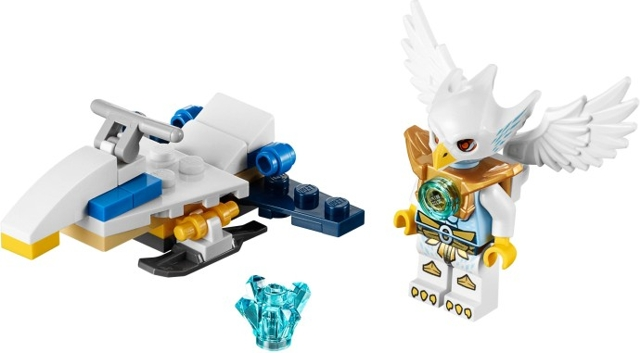 Box art for LEGO LEGENDS OF CHIMA Ewar's Acro-Fighter polybag 30250
