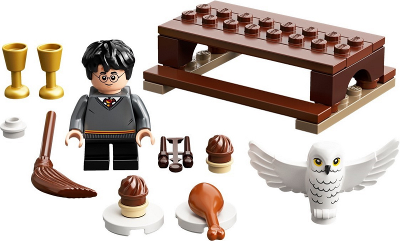 Display for LEGO Harry Potter Harry Potter and Hedwig: Owl Delivery polybag 30420