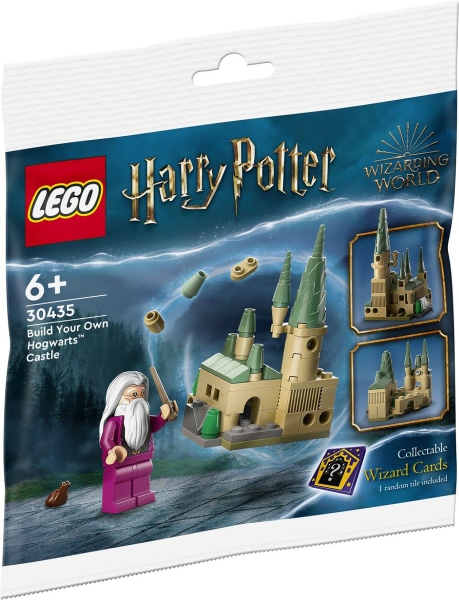 Box art for LEGO Harry Potter Build Your Own Hogwarts Castle polybag 30435