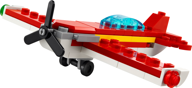 Box art for LEGO Creator Iconic Red Plane polybag 30669