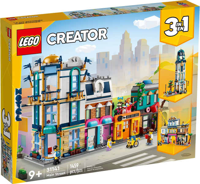 Box art for LEGO Creator Main Street 31141