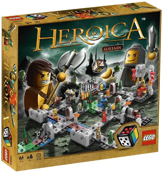 Box art for LEGO Games Heroica, Fortaan 3860