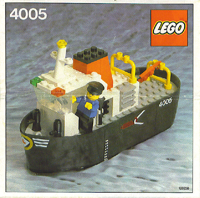 Instructions for LEGO (Instructions) for Set 4005 Tug Boat  4005-1