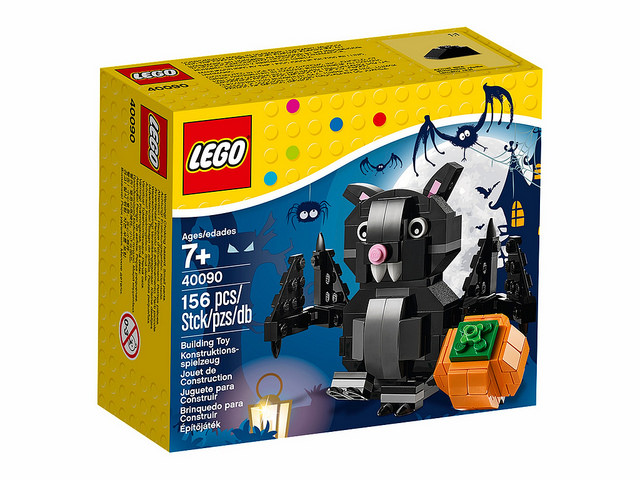 Box art for LEGO Holiday & Event Halloween Bat 40090