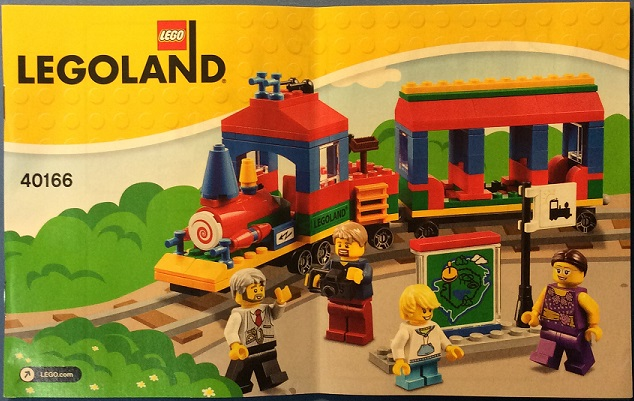 Instructions for LEGO (Instructions) for Set 40166 LEGOLAND Train  40166-1