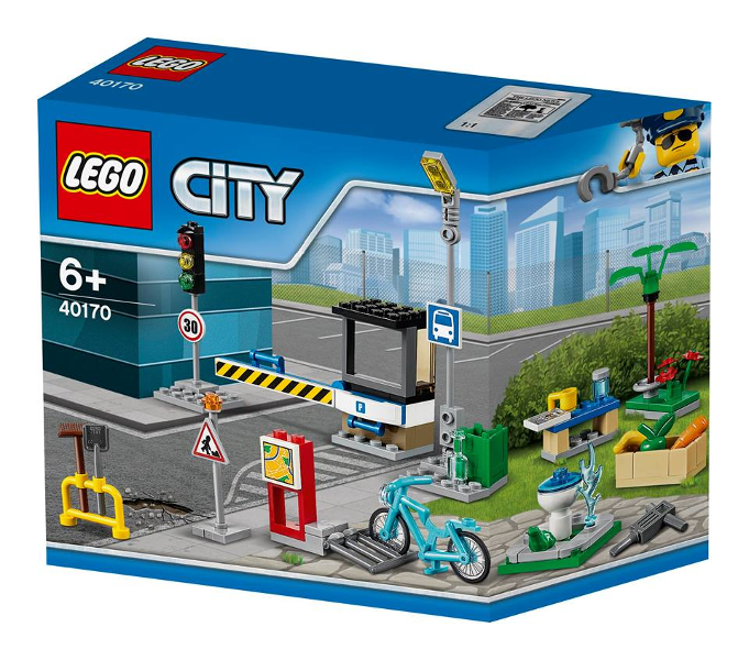 Display for LEGO City Build My City Accessory Set 40170