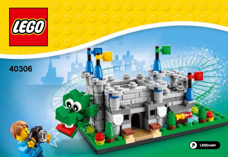 Instructions for LEGO (Instructions) for Set 40306 LEGOLAND Castle  40306-1