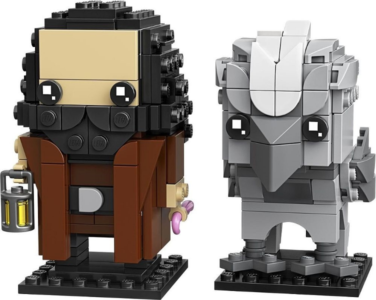 Display for LEGO BrickHeadz Hagrid & Buckbeak 40412