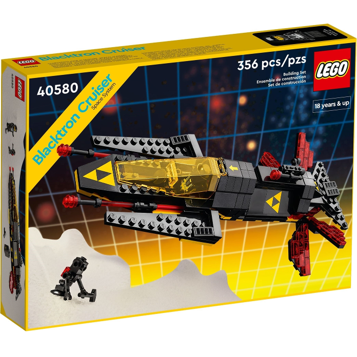Box art for LEGO Space Blacktron Cruiser 40580