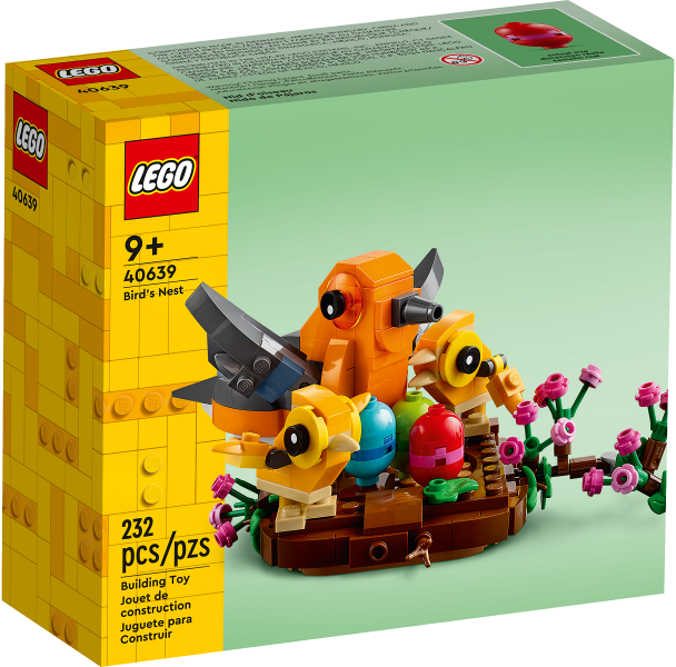 Box art for LEGO Holiday & Event Bird's Nest 40639