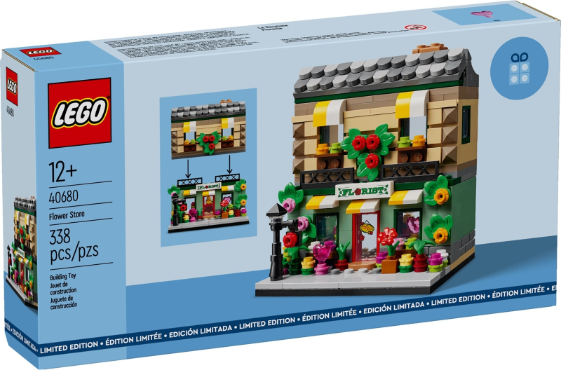 Box art for LEGO Promotional Flower Store 40680