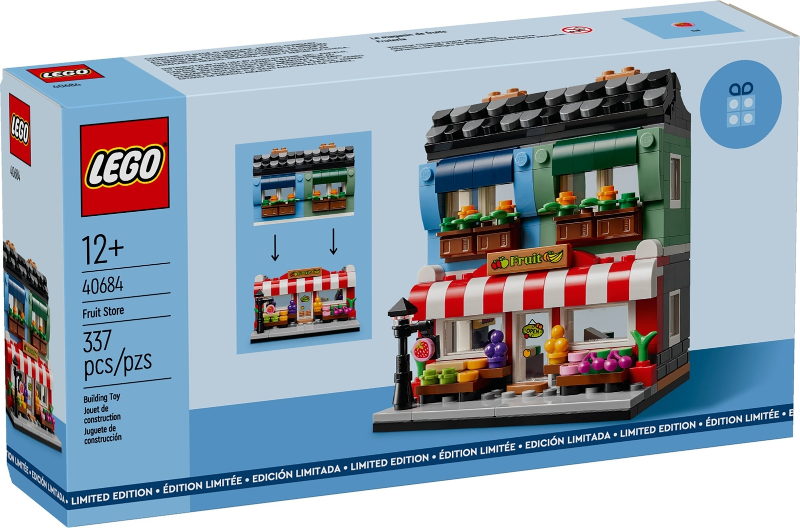 Box art for LEGO Promotional Fruit Store 40684