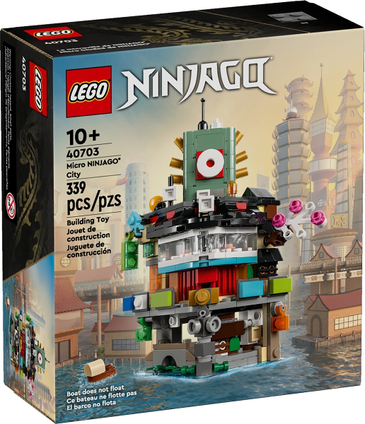 Box art for LEGO NINJAGO Micro NINJAGO City 40703