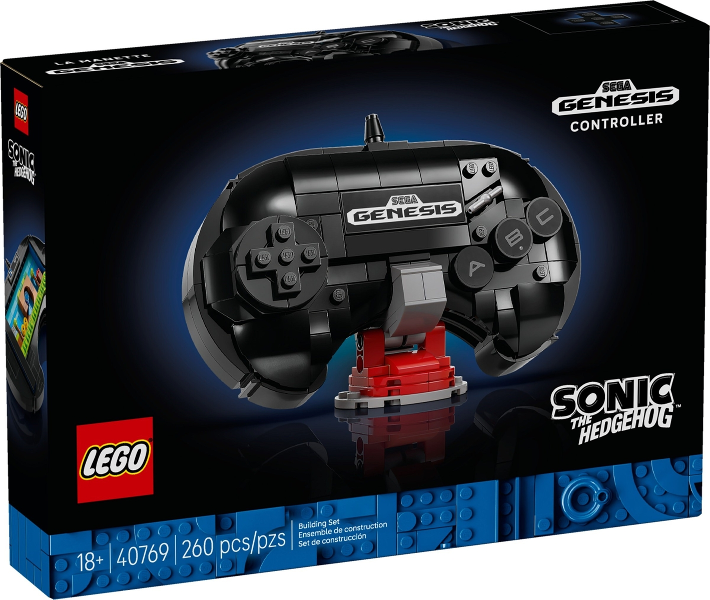 Box art for LEGO Sonic the Hedgehog SEGA Genesis Controller 40769