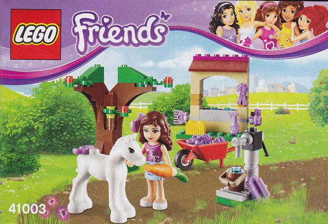 Instructions for Set 41003 Olivia s Newborn Foal Bricker King