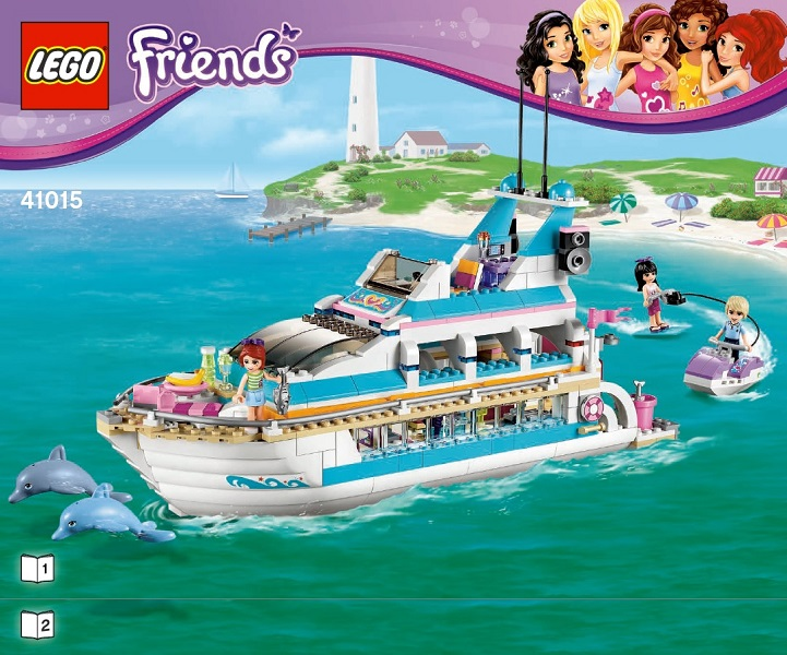 Lego friends dolphin cruiser 41015 hotsell