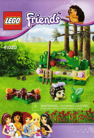 Instructions for LEGO (Instructions) for Set 41020 Hedgehog's Hideaway  41020-1